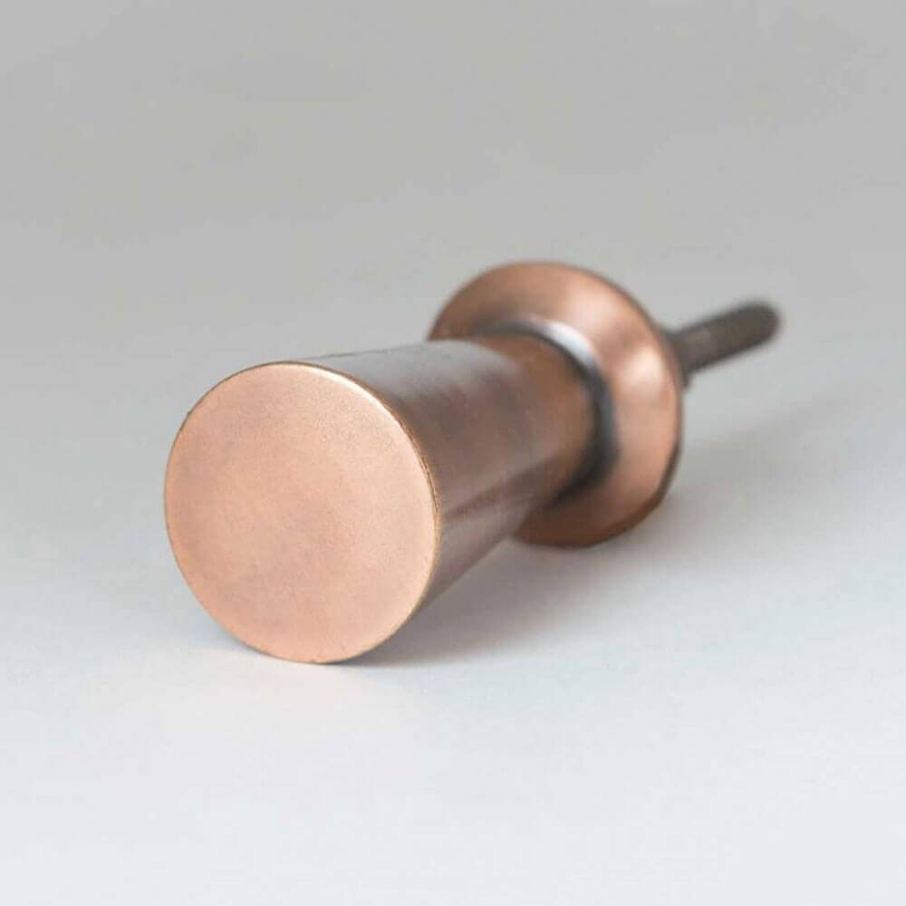 Bombay Duck Conical Knobs Copper Finish